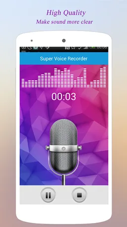Super Voice Recorder screenshot 1