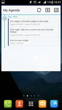 GO Calendar+ screenshot 4