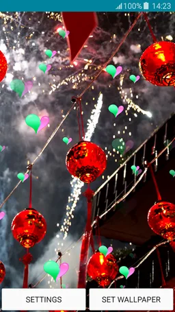 Live Wallpapers - New Year screenshot 5