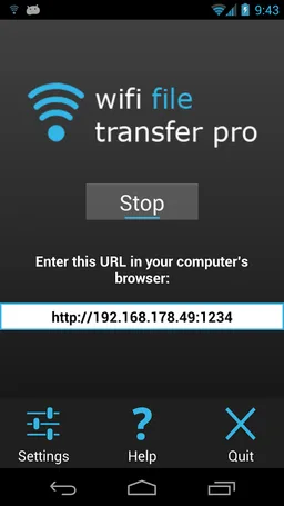 WiFi File Transfer Pro screenshot 4