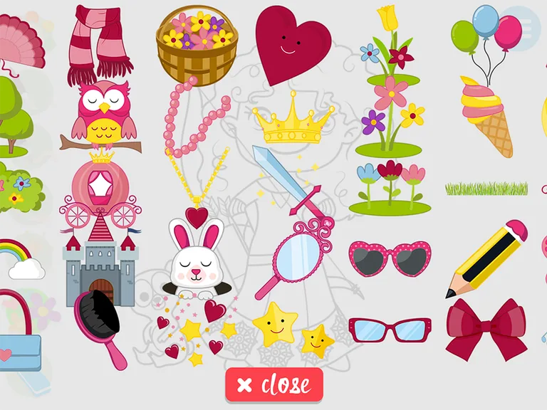 Kids Princess Coloring Book 🎨 screenshot 8