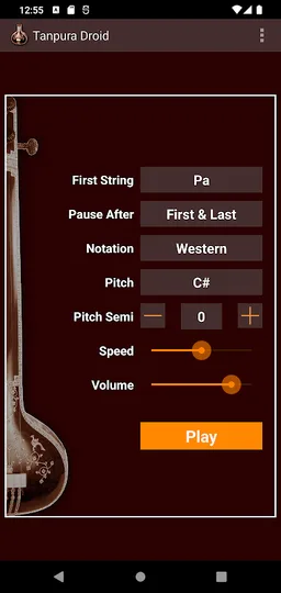 Tanpura Droid screenshot 3