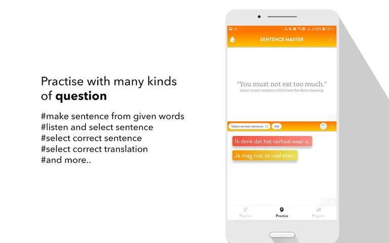 Dutch Sentence Master screenshot 13