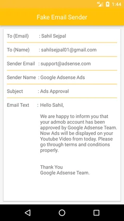 Fake Email Sender screenshot 5
