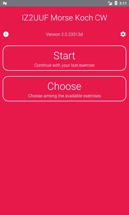 IZ2UUF Morse Koch CW screenshot 1
