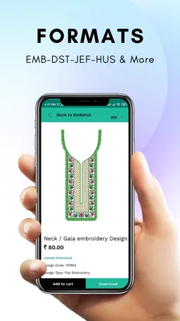 EmbDisk - Embroidery Design screenshot 1