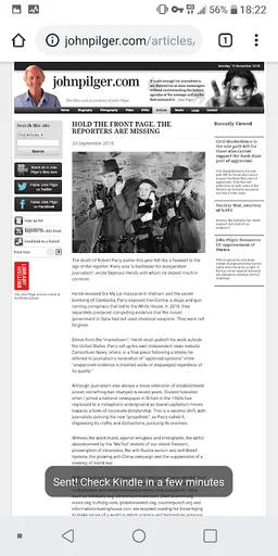 Push to Kindle by FiveFilters.org screenshot 4