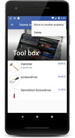 Home Inventory screenshot 1