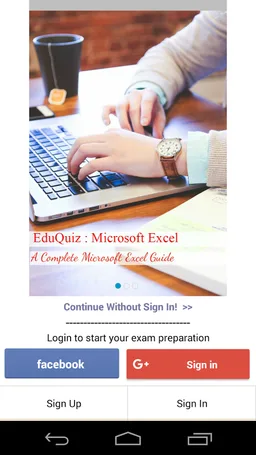 EduQuiz : MS Excel screenshot 5