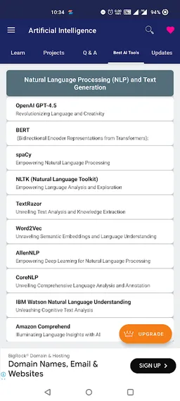 Artificial Intelligence screenshot 8