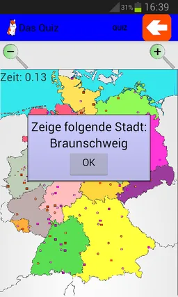 Topographie Deutschland MapApp screenshot 1