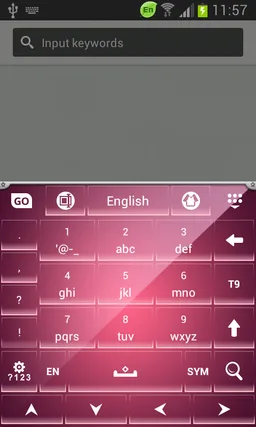 Keyboard Themes Pink screenshot 7