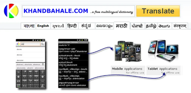 Gujarati to English Dictionary cover image