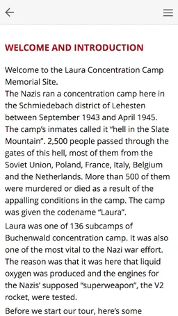 Laura Concentration Camp Memorial Site screenshot 5