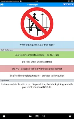 Construction MAP HS&E Test screenshot 2