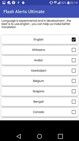 Flash Alerts Ultimate screenshot 5