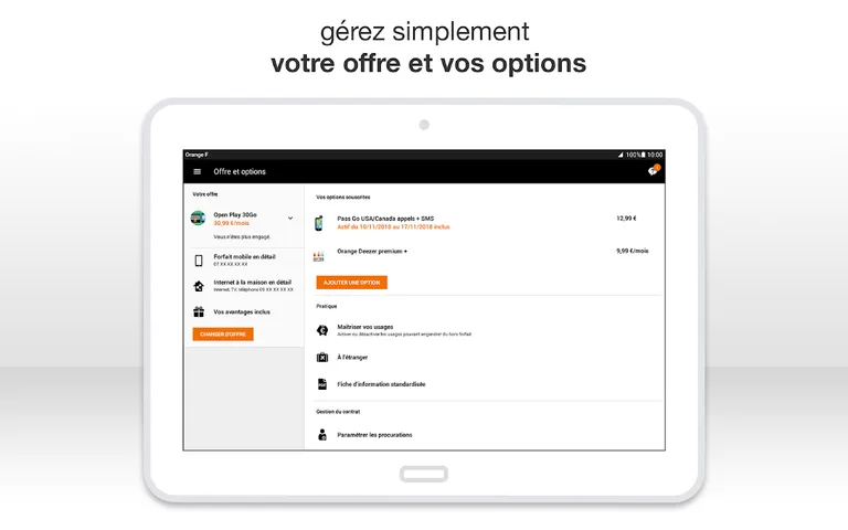 Orange et moi France screenshot 10