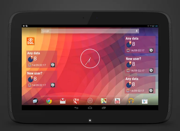 SQL Widget screenshot 10