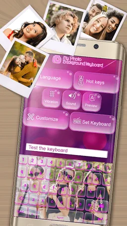 My Photo Background Keyboard screenshot 1