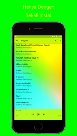 Kisah Sang Rasul - Sholawat Habib Syech Offline screenshot 4