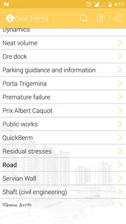 Civil Terms screenshot 2