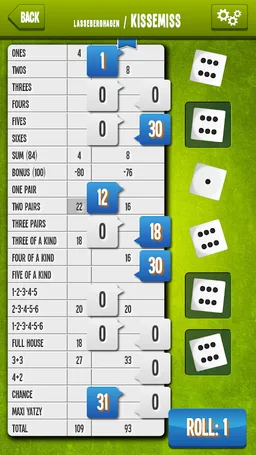 Yatzy Online screenshot 6