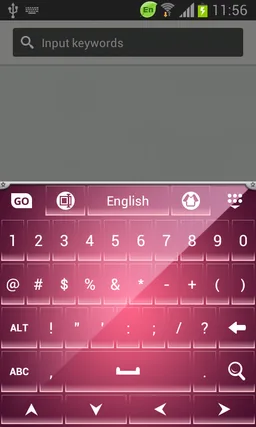 Keyboard Themes Pink screenshot 6