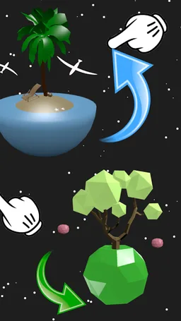 Fantasy Space Planets Free - 3D Live Wallpaper screenshot 5