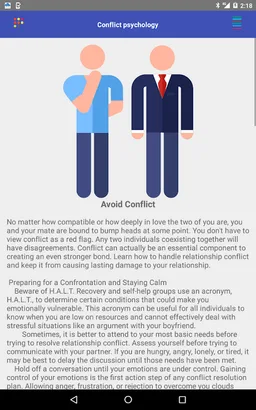 Conflict psychology screenshot 10