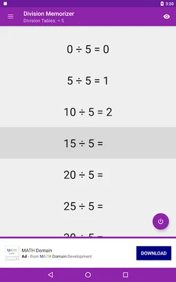 Division Memorizer screenshot 11