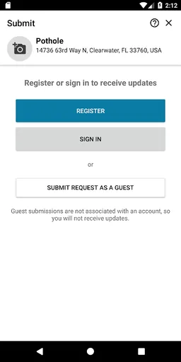 Pinellas SeeClickFix screenshot 6