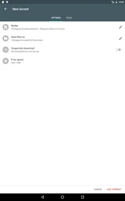 FuTorrent Pro screenshot 7