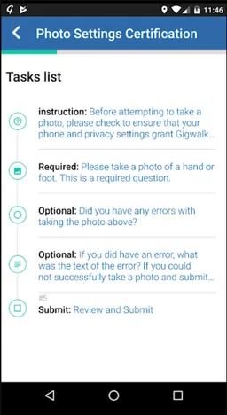Gigwalk screenshot 8