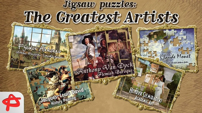 Greatest Artists Jigsaw Puzzle screenshot 1