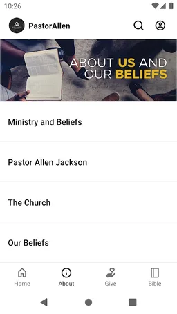 Allen Jackson Ministries screenshot 2