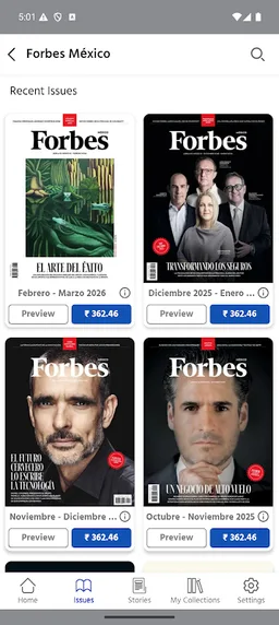 Forbes México screenshot 2