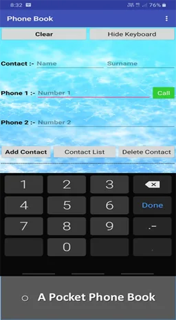 Phone Book screenshot 1