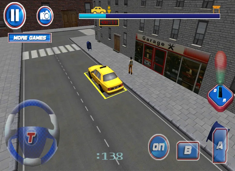 3D Taxi Driver Simulator screenshot 2