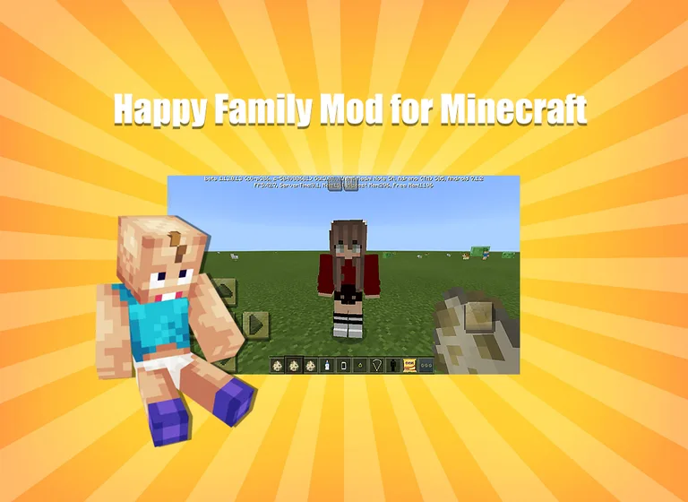 Happy Family Mod for Minecraft screenshot 2