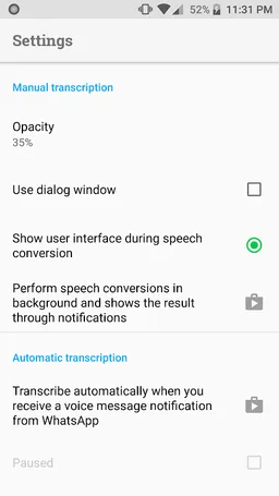 Transcriber for WhatsApp screenshot 6