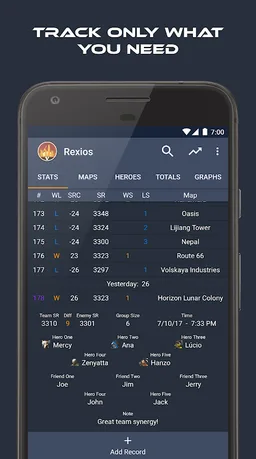 SR Tracker for Overwatch screenshot 7
