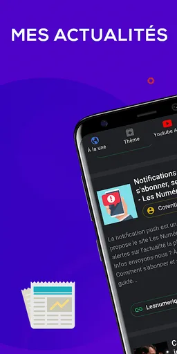 Mes actualités screenshot 2