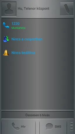 exDialer Metal Shelf Theme screenshot 4