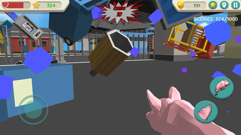 Crazy Pig Simulator screenshot 3