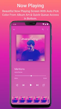 Muziko Music Player & Tag Edit screenshot 1