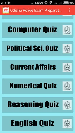 Odisha Police Constable Exam Preparation App screenshot 2