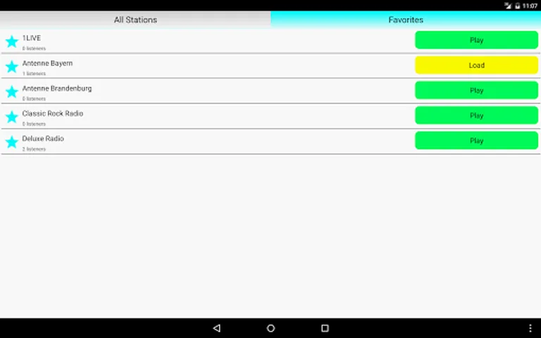 German radio online screenshot 10