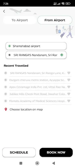 Meru Cabs- Airport & Rental screenshot 5