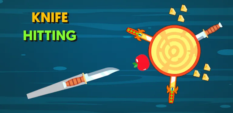 Knife Hitting : Throw Knife Hit Target cover image