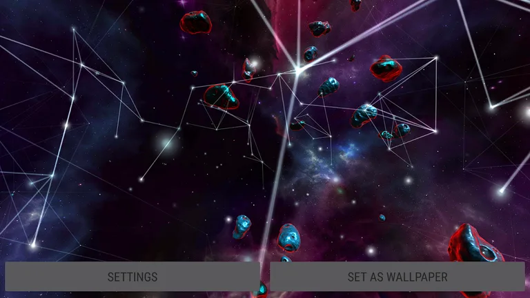 Sci_Fi Particle Plexus 3D Live Wallpaper screenshot 12